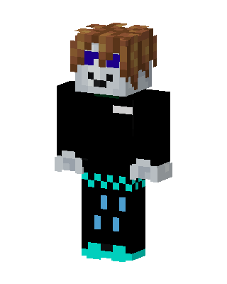 Black Emo Boy Minecraft goth skin
