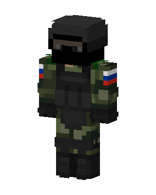 Russian Soldier Minecraft skin
