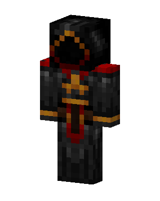 Ember Warlock skin, 3D preview