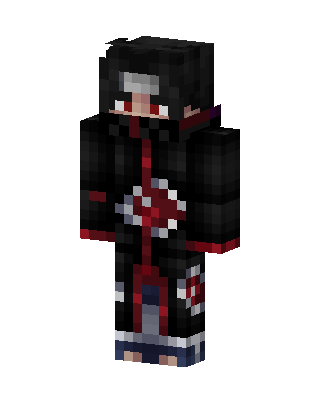 Itachi Uchiha skin, 3D preview