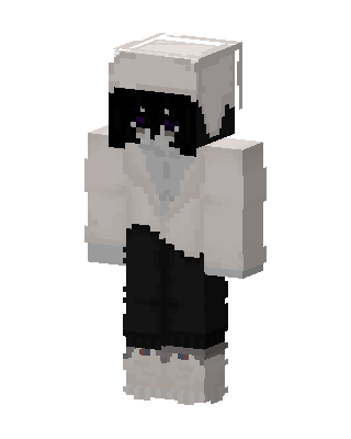 Hooded Shadow skin, 3D preview