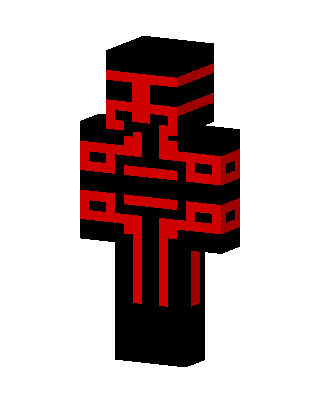 Red Circuit skin, 3D preview