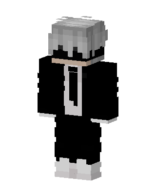Silver Suit Boy skin, 3D preview
