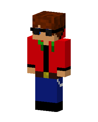 Cool Red Jacket Minecraft skin