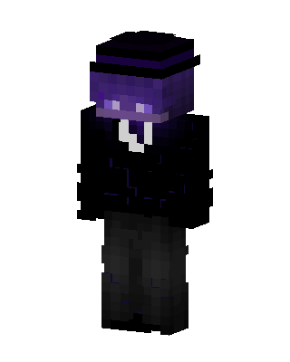 Enderman Gentleman Minecraft skin