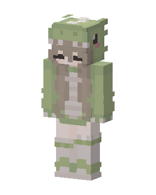 Green Animal skin, 3D preview