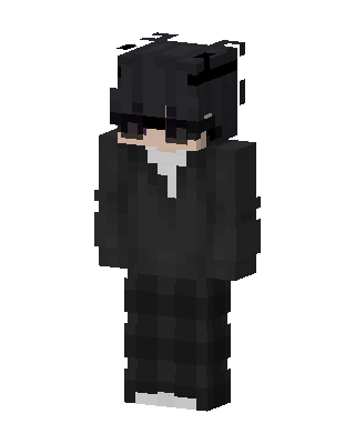 Dark Suit Boy skin, 3D preview