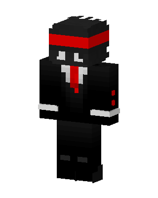 Black Villain Boy Minecraft skin