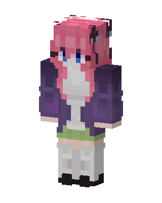 Nino Nakano Minecraft skin