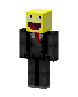 Epic Face Suit skin, 3D preview
