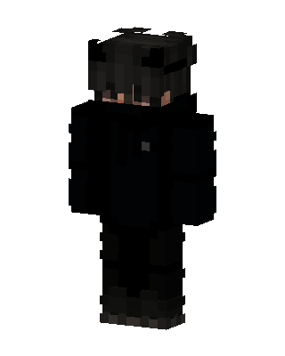 Shadow Hoodie skin, 3D preview