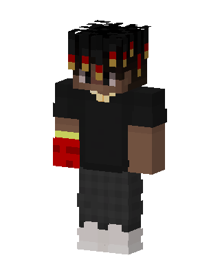 Black Player Boy Minecraft black skin