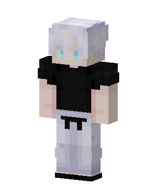Gojo Satoru skin, 3D preview