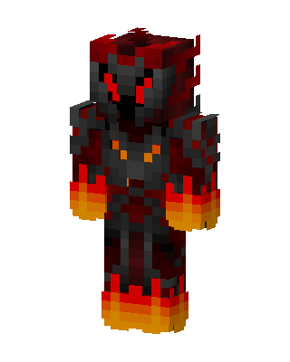 Red Knight Boy Minecraft demon skin