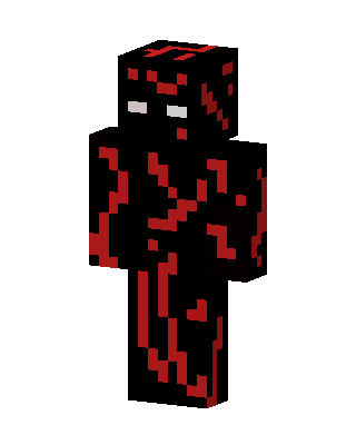 Black Villain Boy skin, 3D preview