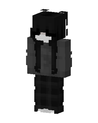 Shadow Hoodie skin, 3D preview