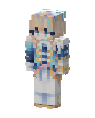 Pastel Angel skin, 3D preview