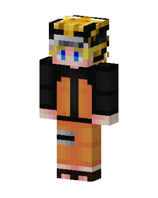 Naruto skin, 3D preview