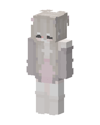 Sleepy Bunny skin, 3D preview