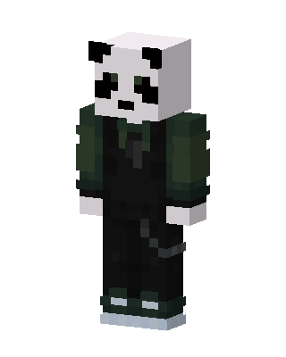 Panda Bomber Minecraft skin