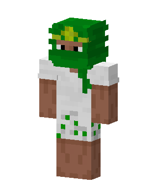 Green Bandit skin, 3D preview