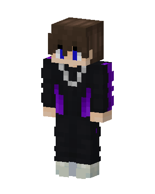Void Hoodie Boy skin, 3D preview