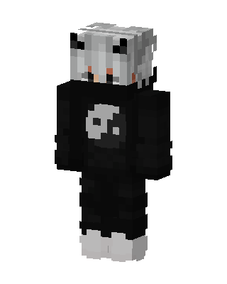 Black Emo skin, 3D preview