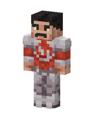 Omni-Man skin, 3D preview