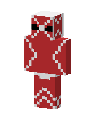 Red Holiday skin, 3D preview