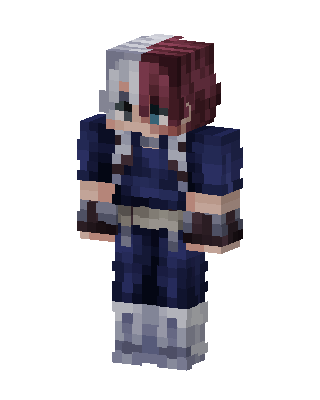 Shoto Todoroki Minecraft skin