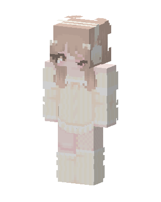White Queen skin, 3D preview