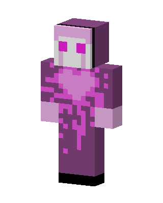 Purple Hero Girl Minecraft skin