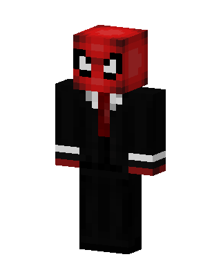 Black Player Boy skin, 3D preview