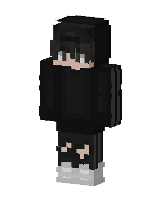 Shadow Hoodie skin, 3D preview