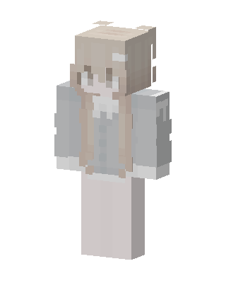 Soft Cream Girl skin, 3D preview