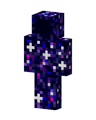 Galaxy Void skin, 3D preview