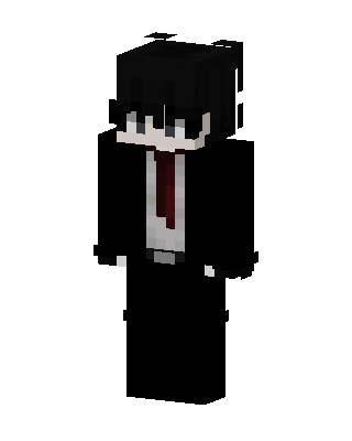 Suited Shadow skin, 3D preview