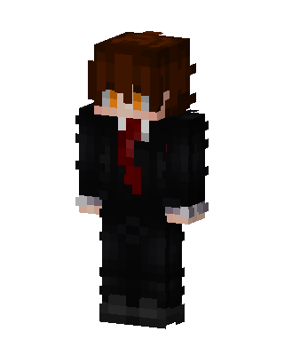 Black Suit Boy Minecraft black skin