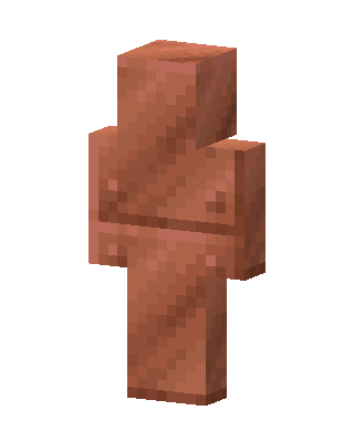 Copper Golem skin, 3D preview