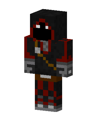 Crimson Assassin Minecraft skin