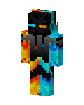 Fire And Ice skin, 3D preview