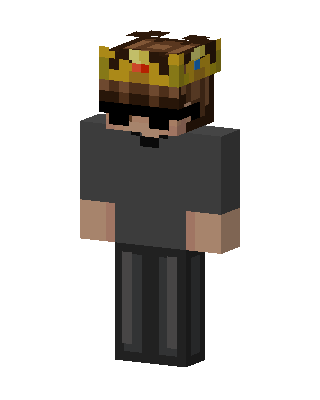 Crowned Shades Guy Minecraft skin