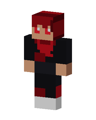 Crimson Hood skin, 3D preview