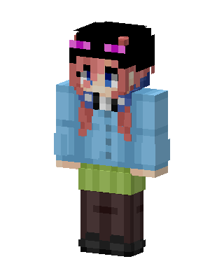 Braided Beanie Girl Minecraft skin
