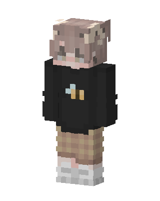 Black Animal Girl Minecraft cat girl skin