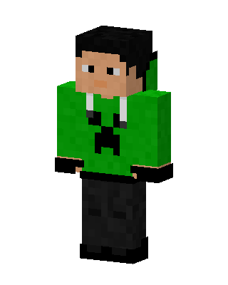 Green Player Boy Minecraft green skin