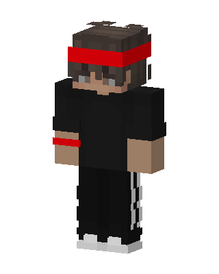 Red Headband Boy Minecraft skin