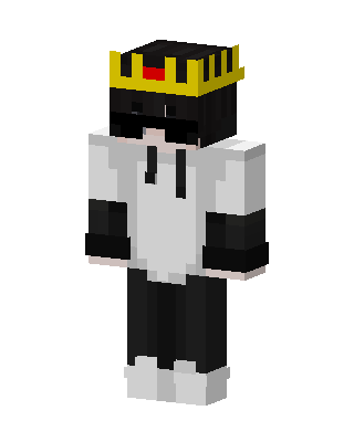 White King Minecraft white skin