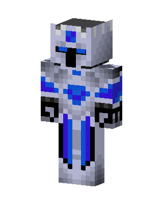 Sapphire Knight Minecraft skin