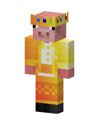 Technoblade skin, 3D preview